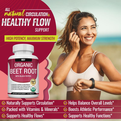Mosy Organic Beet Root Tablets