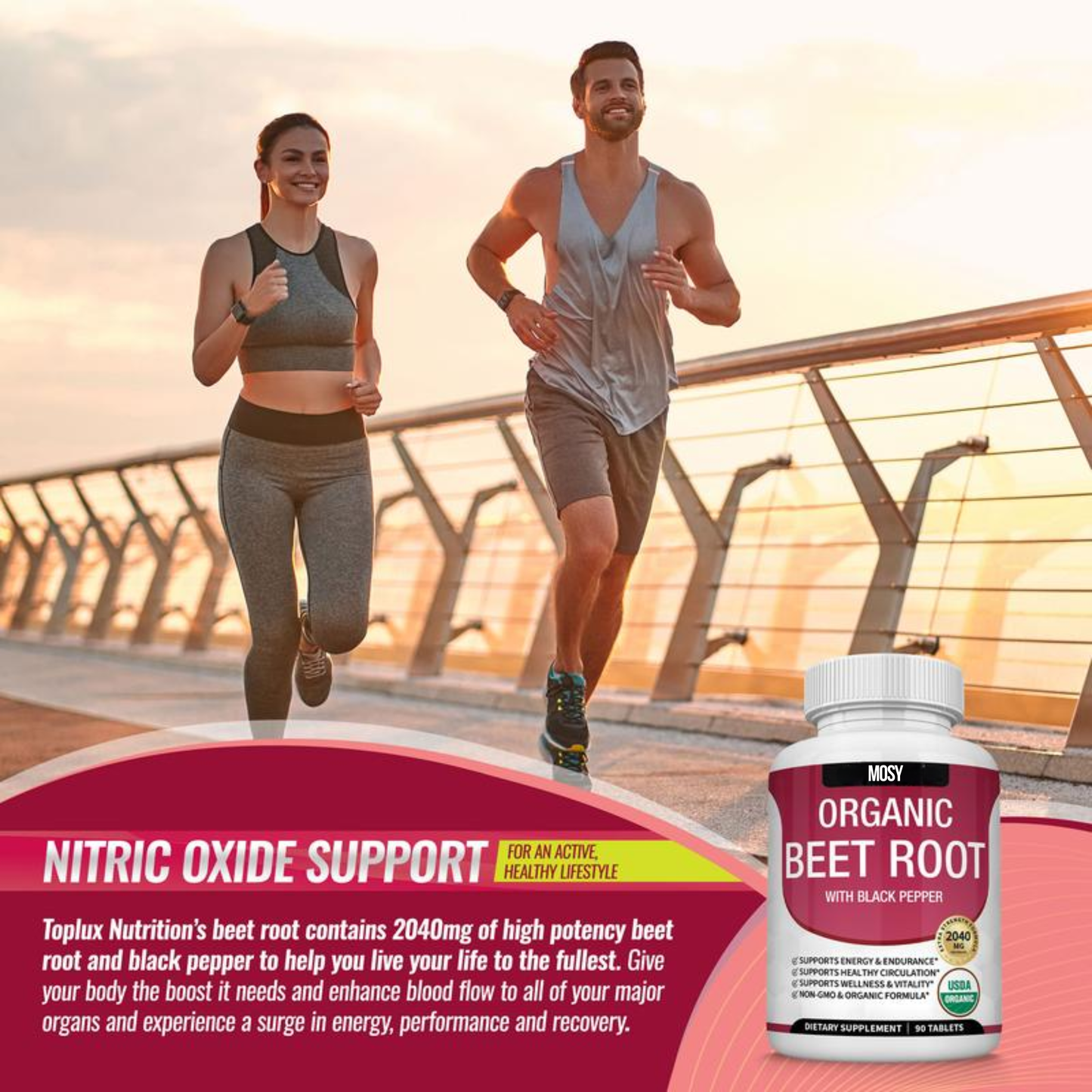 Mosy Organic Beet Root Tablets